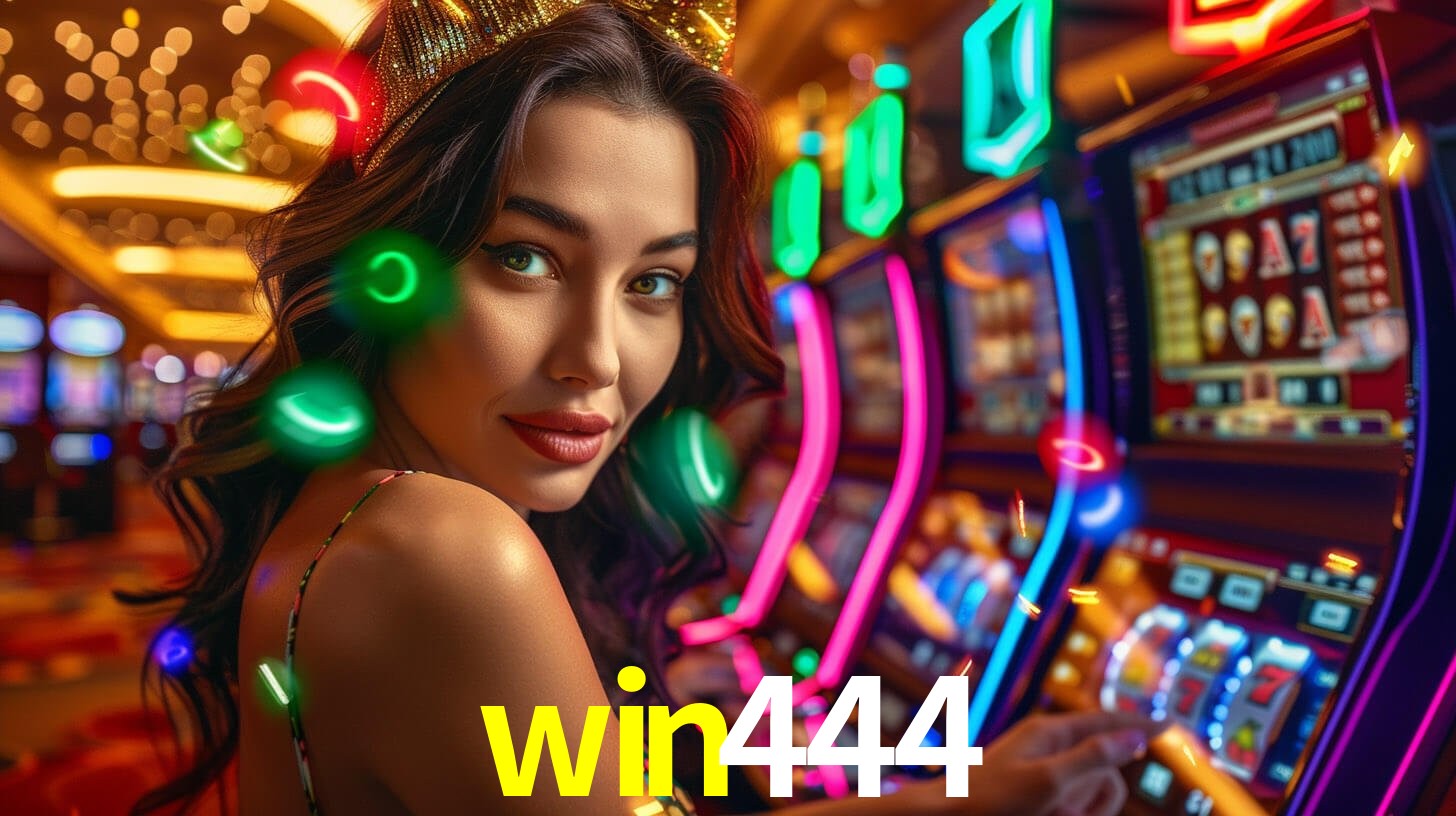 win444 Download Speed Test Logo - Teste de Velocidade Certificado